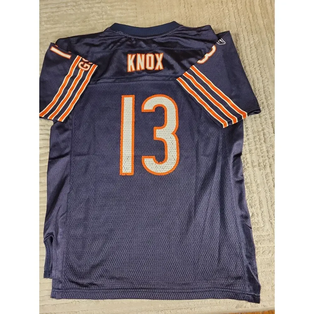 Reebok Johnny Knox Chicago Bears Football Jersey Youth Large 14-16 Boys Kids